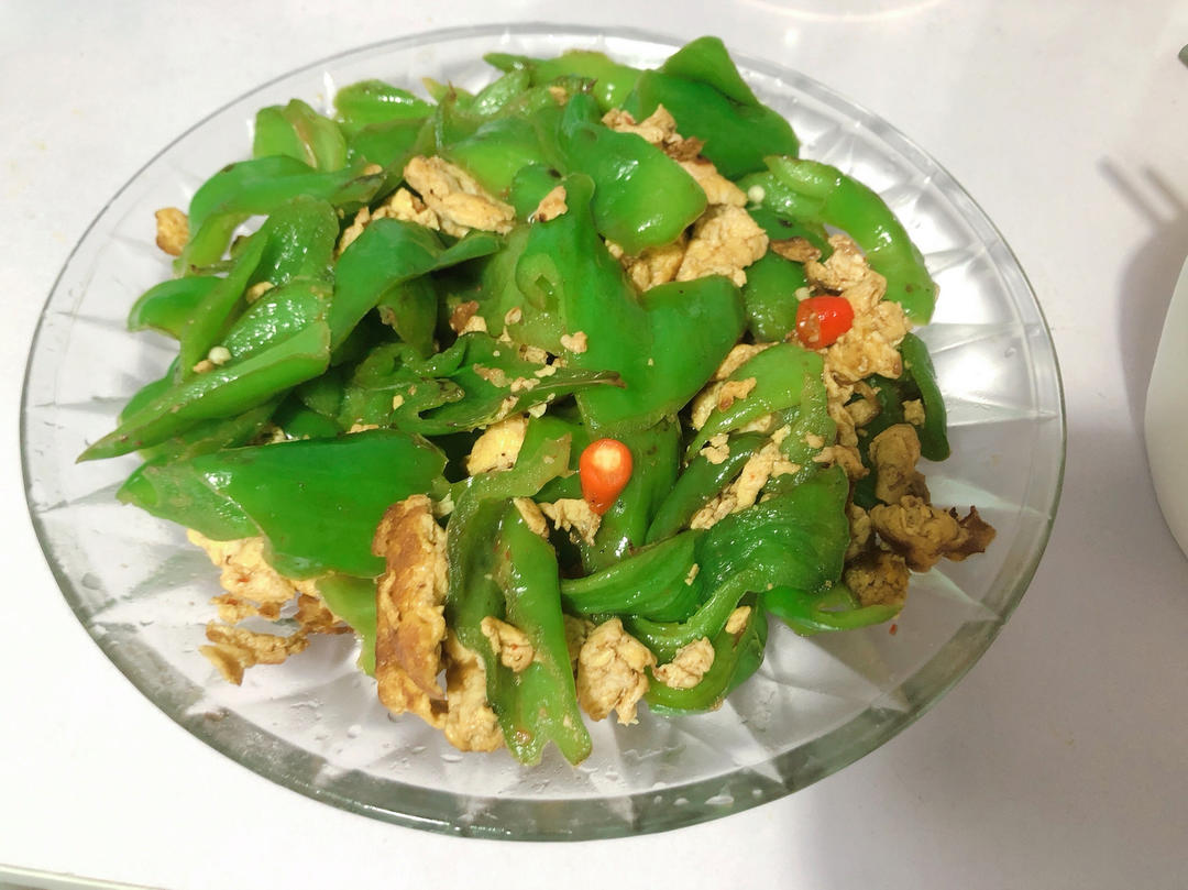 青椒炒蛋