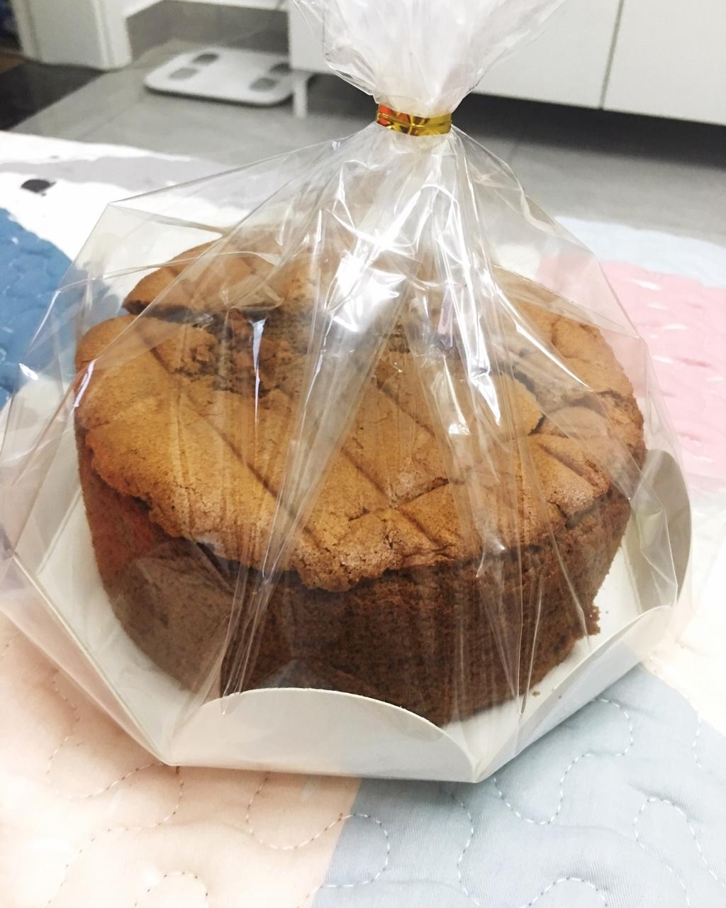 8寸可可戚风蛋糕