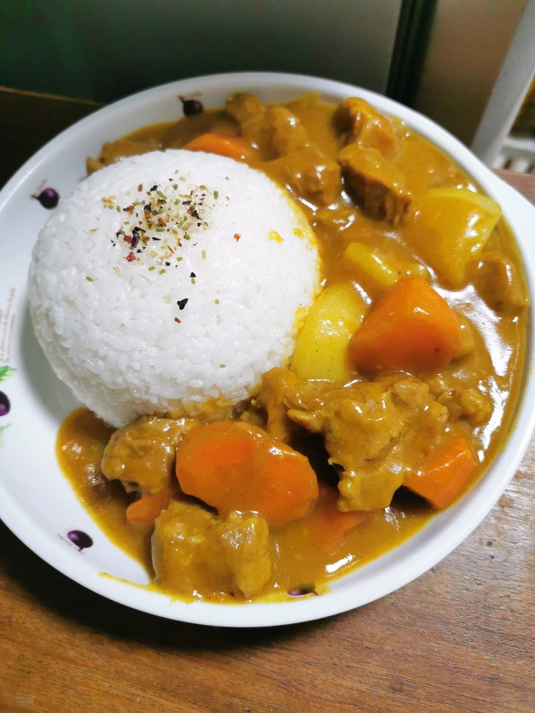 咖喱牛肉土豆