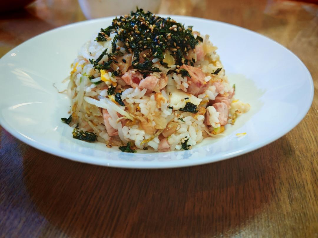 豆芽炒饭