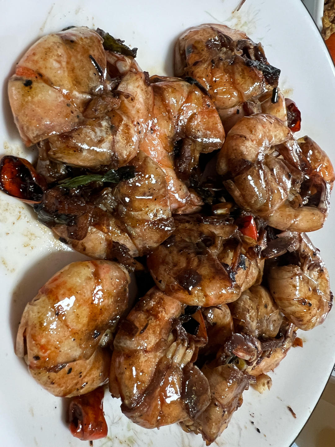 火爆杭州的老头儿油爆虾