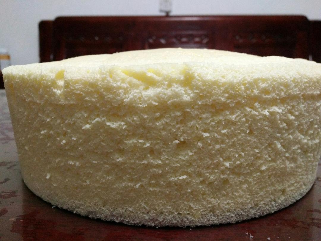 零失败戚风蒸蛋糕（8寸）可做蛋糕胚（另附红丝绒蒸蛋糕做法）