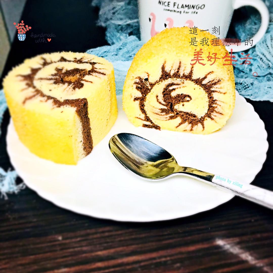 可可旋风蛋糕卷（视频）