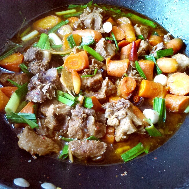 红烧羊肉萝卜