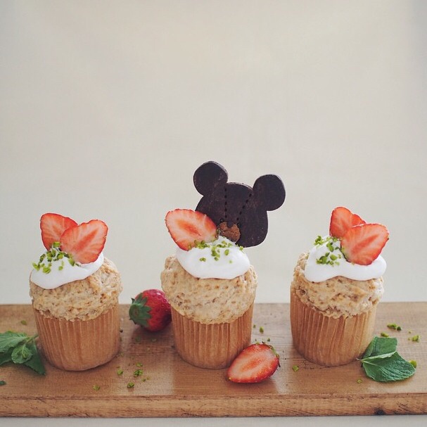 红糖全麦香蕉马芬