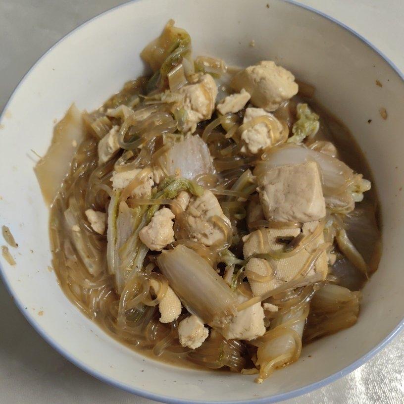 冬季最爱的家常菜！大白菜炖大豆腐或干豆腐