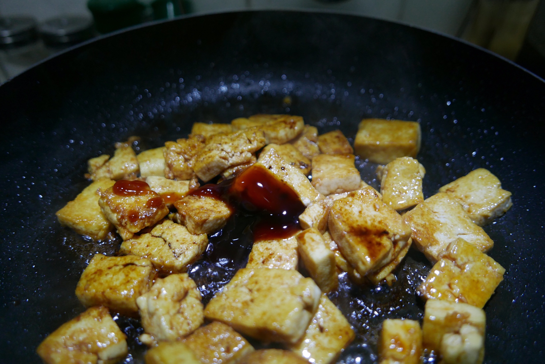 红烧豆腐的做法 步骤3