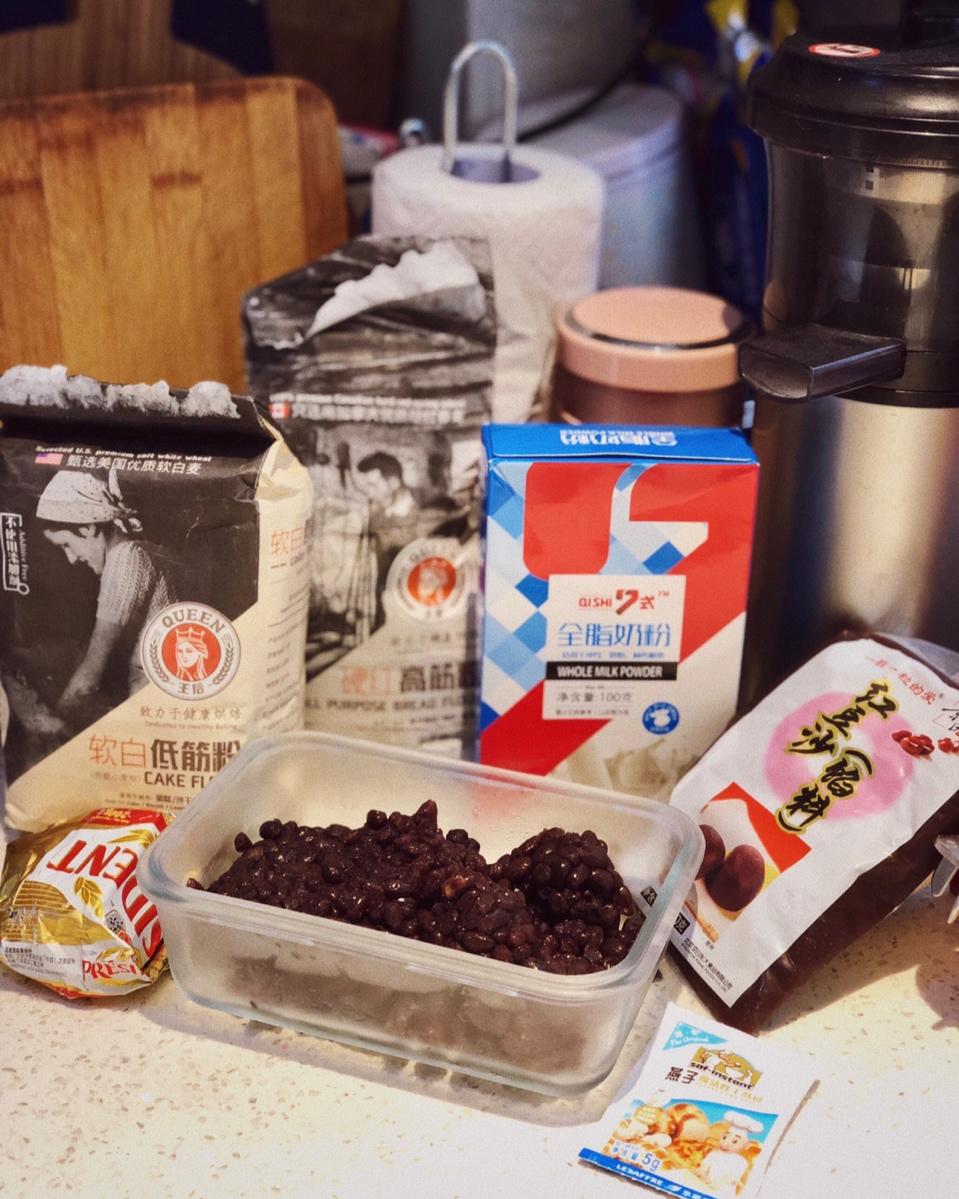 日式红豆包