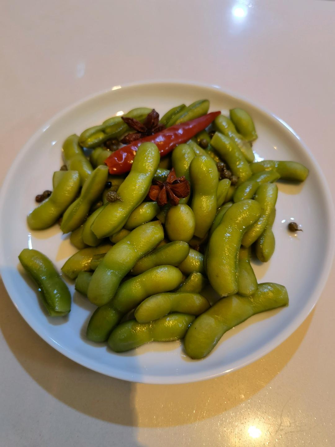 豪华版水煮毛豆