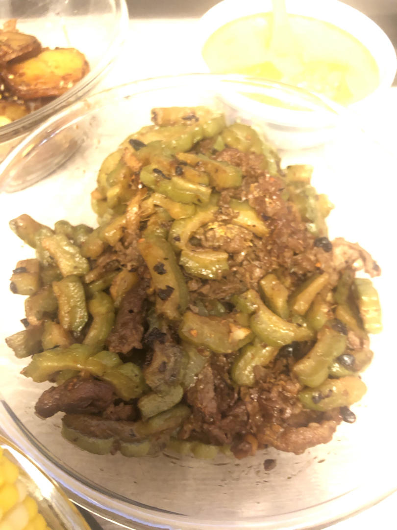 快手苦瓜豆豉牛肉