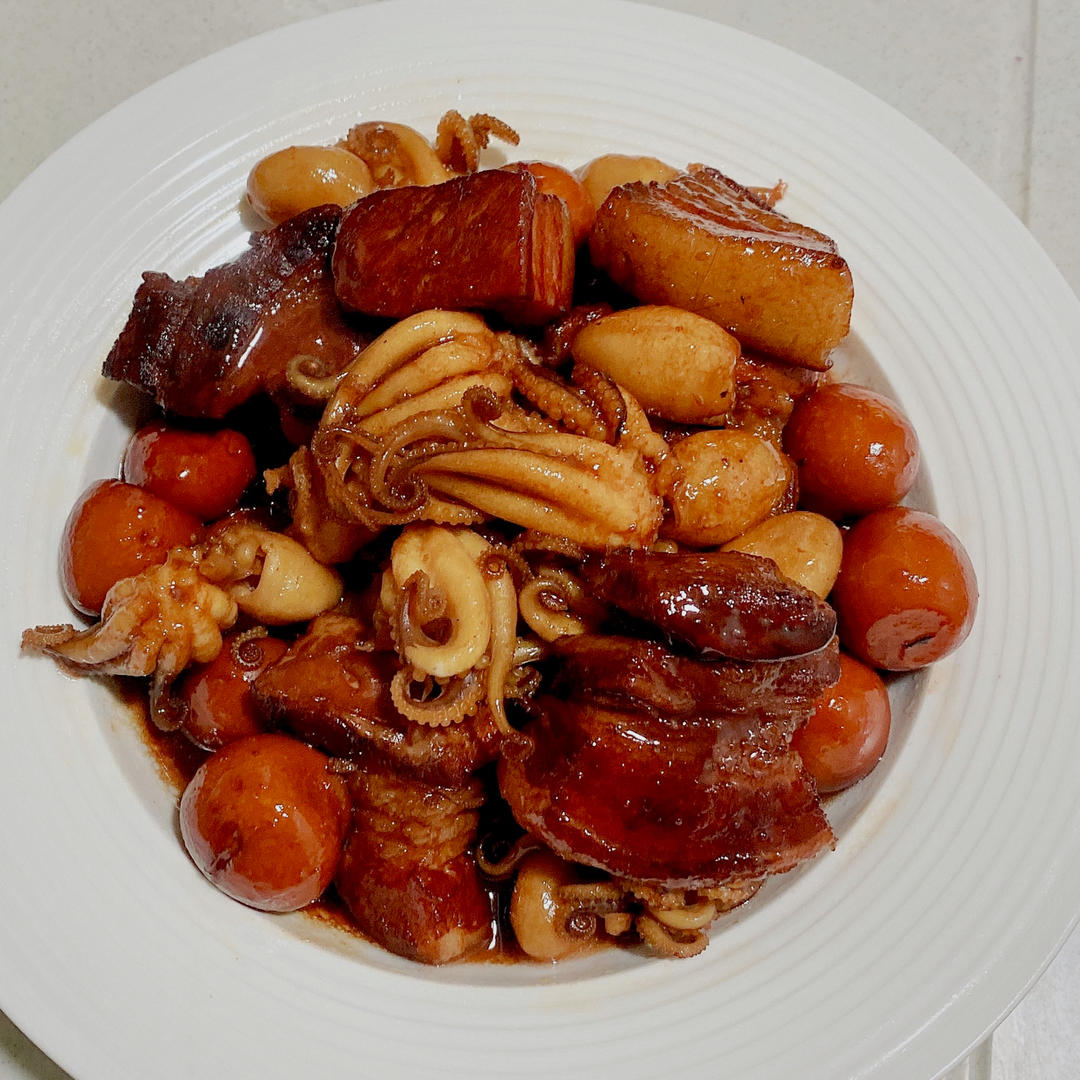 八爪鱼红烧肉