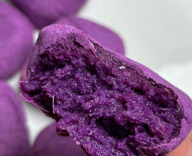 糯叽叽紫薯糕的做法
