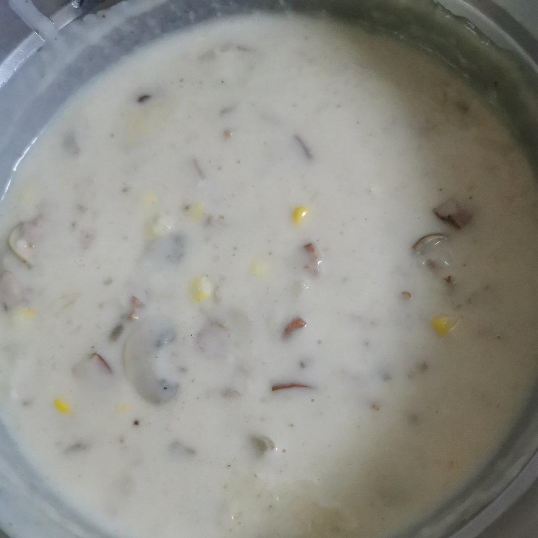 奶油蘑菇汤（完美比例版）