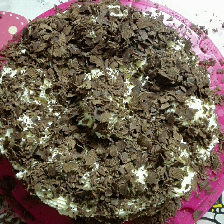 黑森林蛋糕（如何刮出大朵巧克力屑）