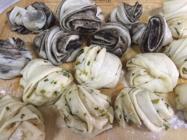 停不下来的甜/咸花卷