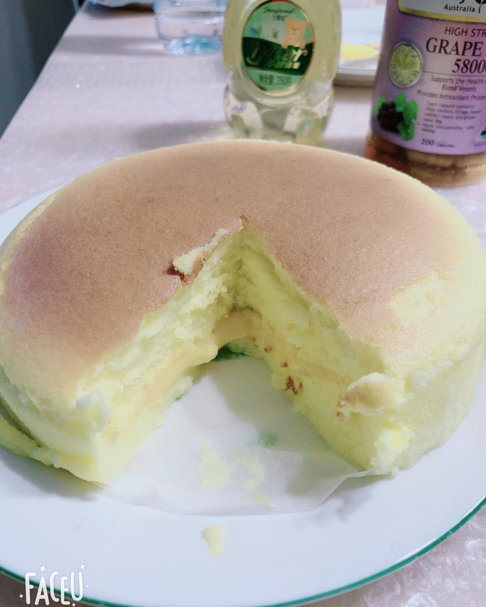 6寸轻芝士蛋糕(乳酪戚风蛋糕)