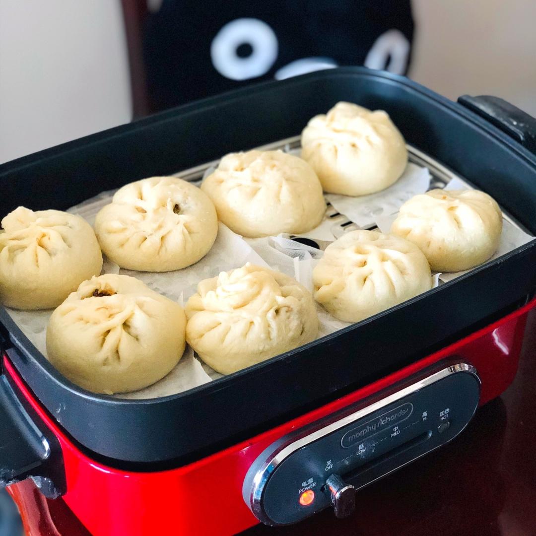 胡萝卜木耳鸡蛋素包子