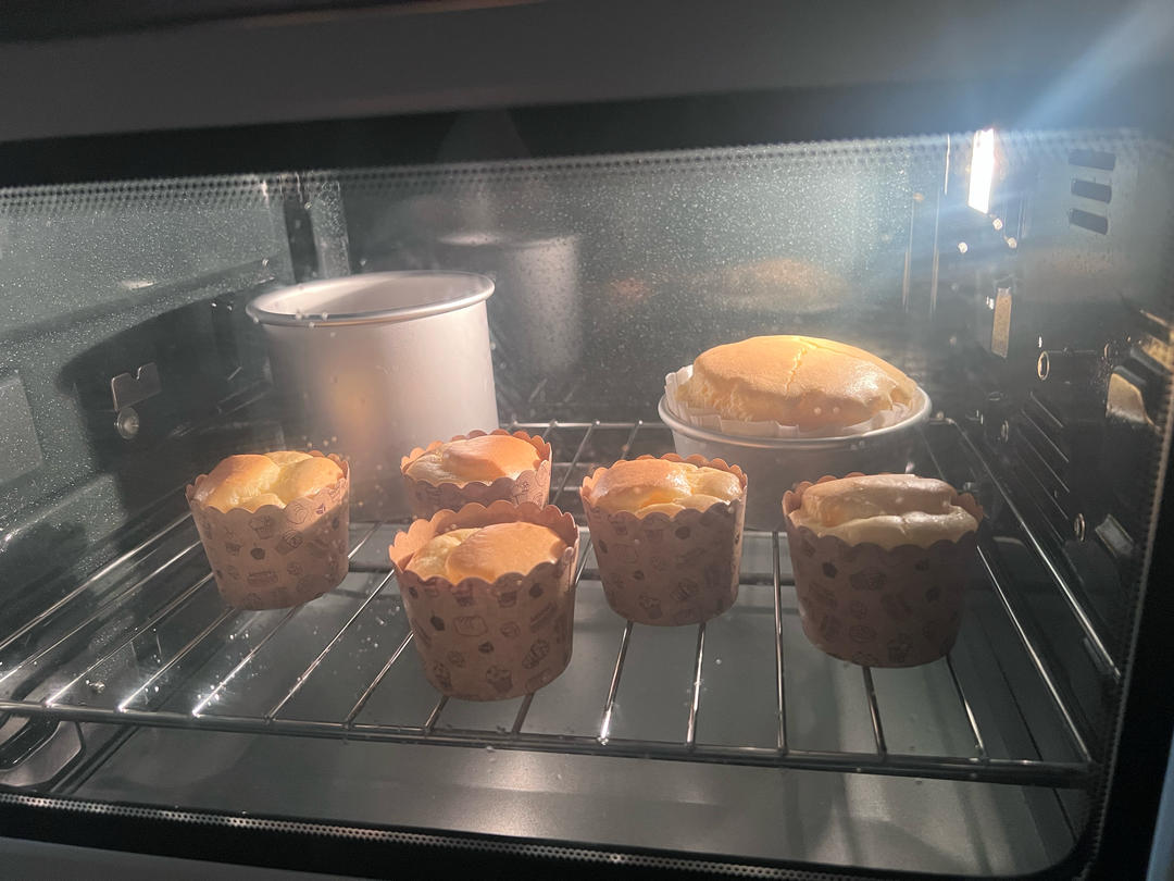 戚风蛋糕6寸8寸(口感顺滑不干)