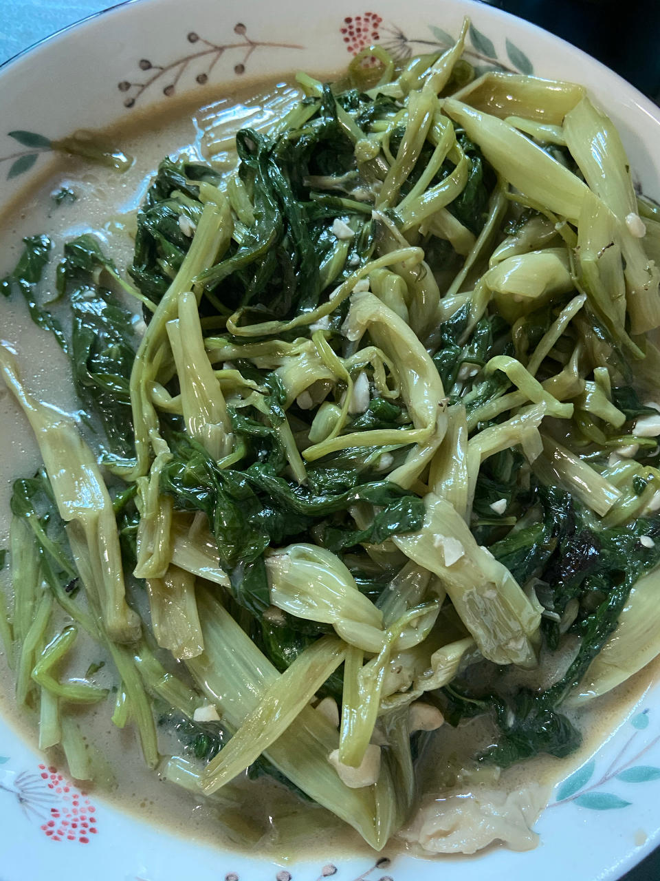 腐乳通心菜（蒜蓉通菜的升级版本）