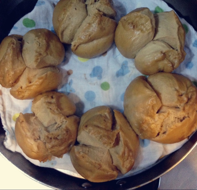 快手红糖开花馒头