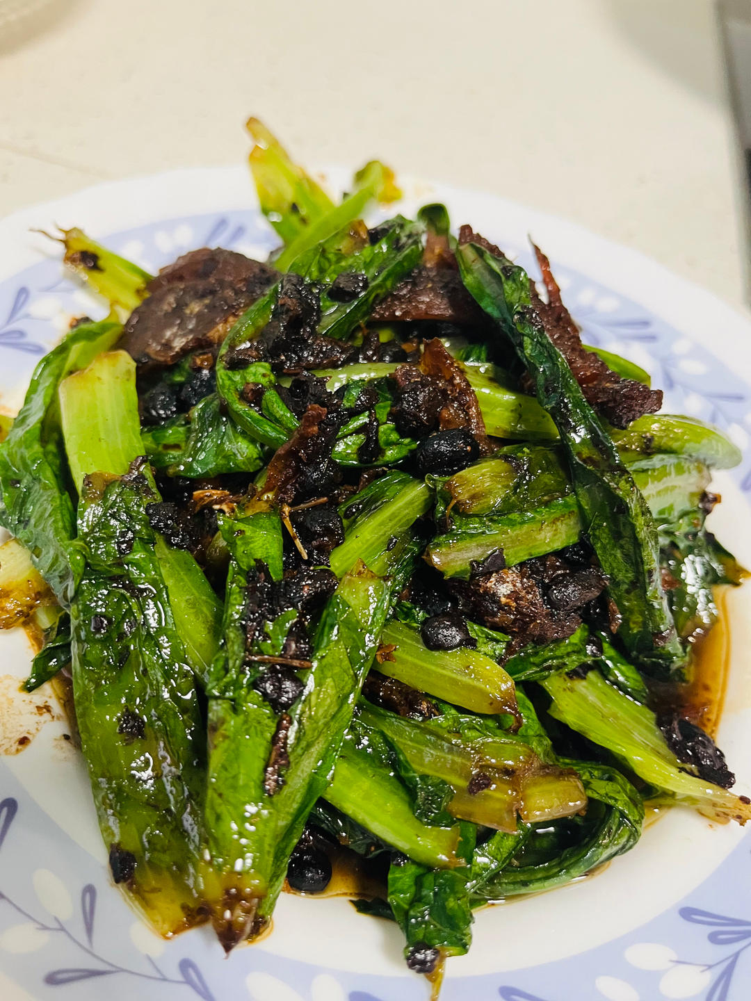 经典粤菜—米饭杀手|豆豉鲮鱼油麦菜