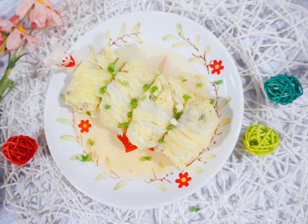 白菜猪肉卷·适合冬天吃的白菜料理的做法