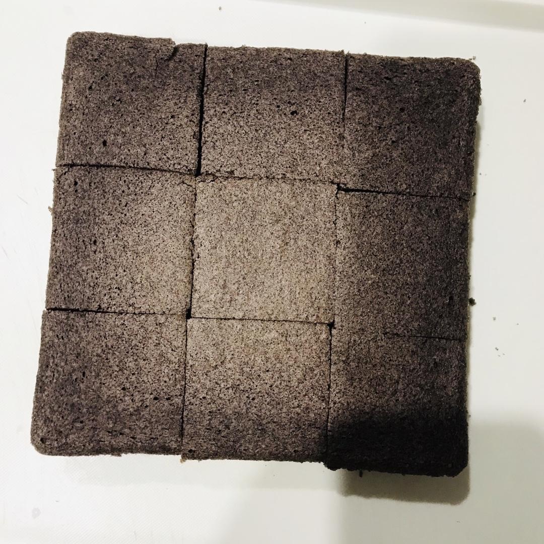 健康美味的黑米糕