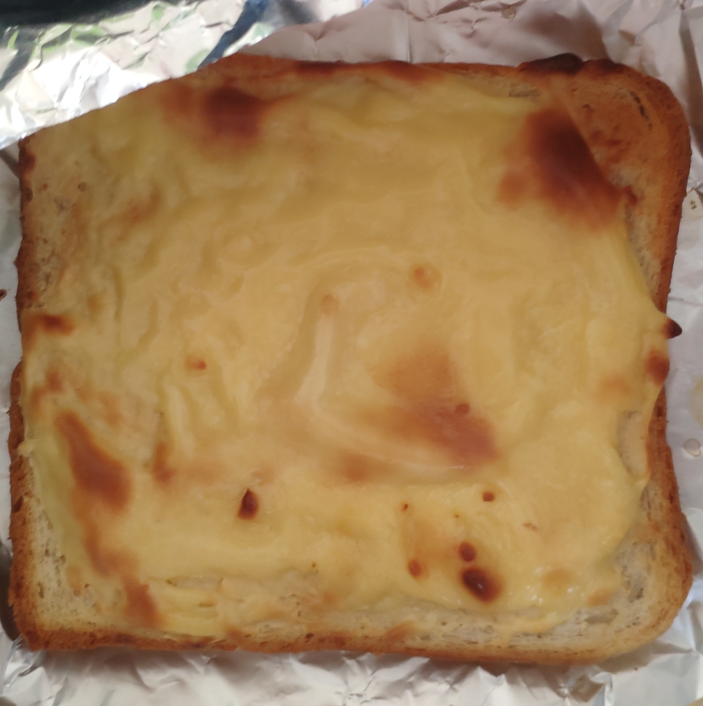 简易版岩烧乳酪吐司的做法
