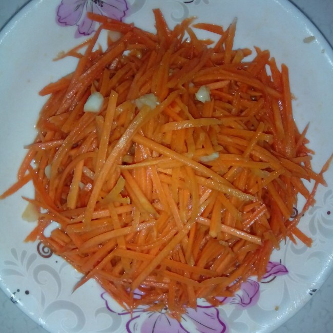 清炒胡萝卜丝