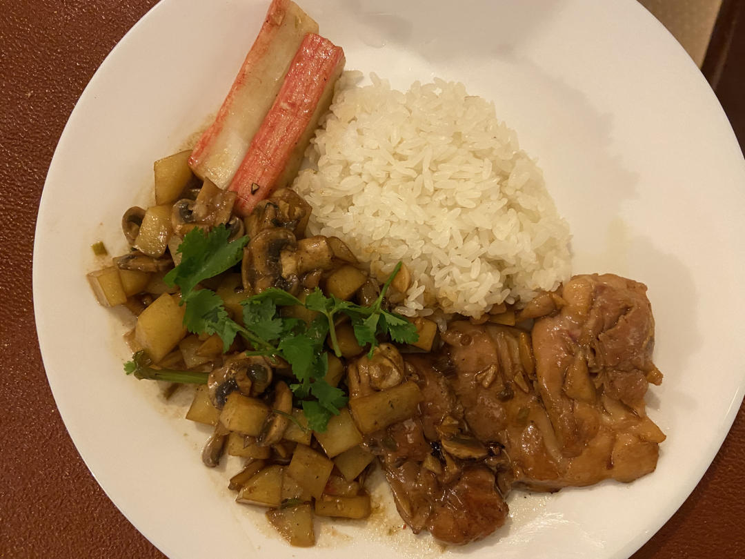 蜜汁照烧鸡肉饭