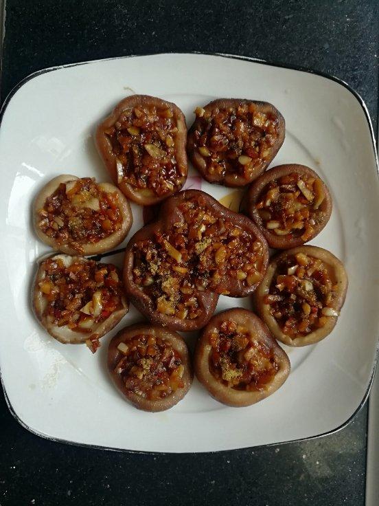 蒜蓉孜然烤香菇