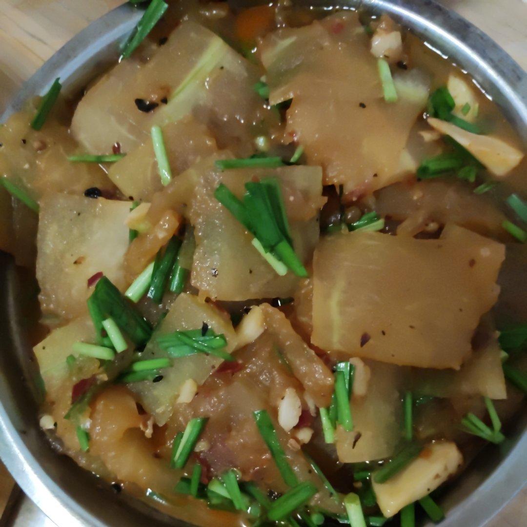 素炒冬瓜