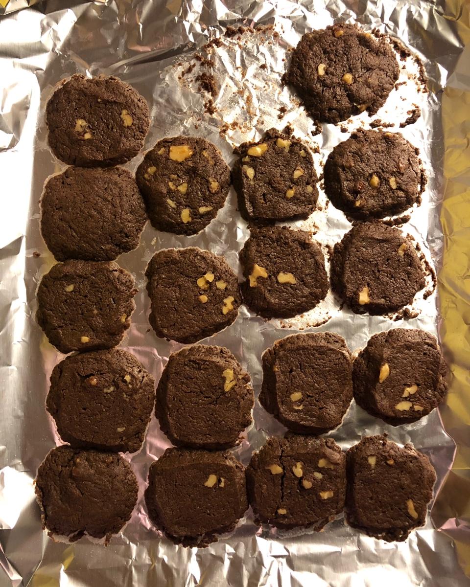 巧克力杏仁曲奇