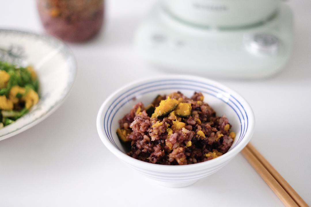 杂粮南瓜饭【2月北鼎养生壶食谱】的做法