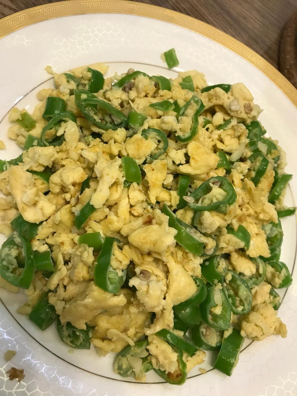 青椒炒蛋 米饭杀手 下饭