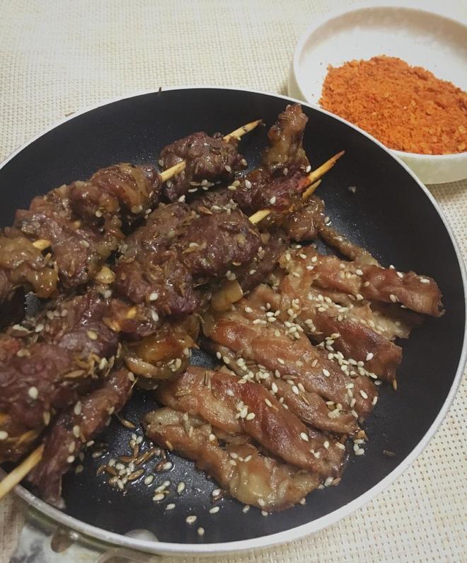 烤牛肉串的做法