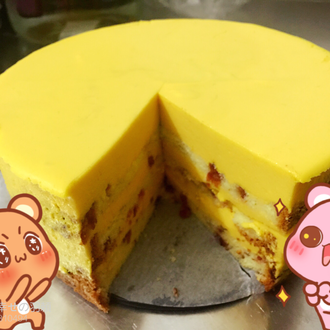 《Tinrry下午茶》教你做芒果流心慕斯（6寸配方）