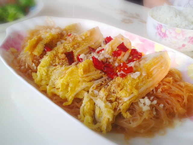 蒜蓉粉丝娃娃菜