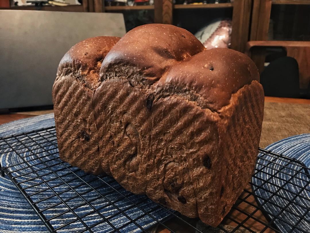 奶油巧克力吐司