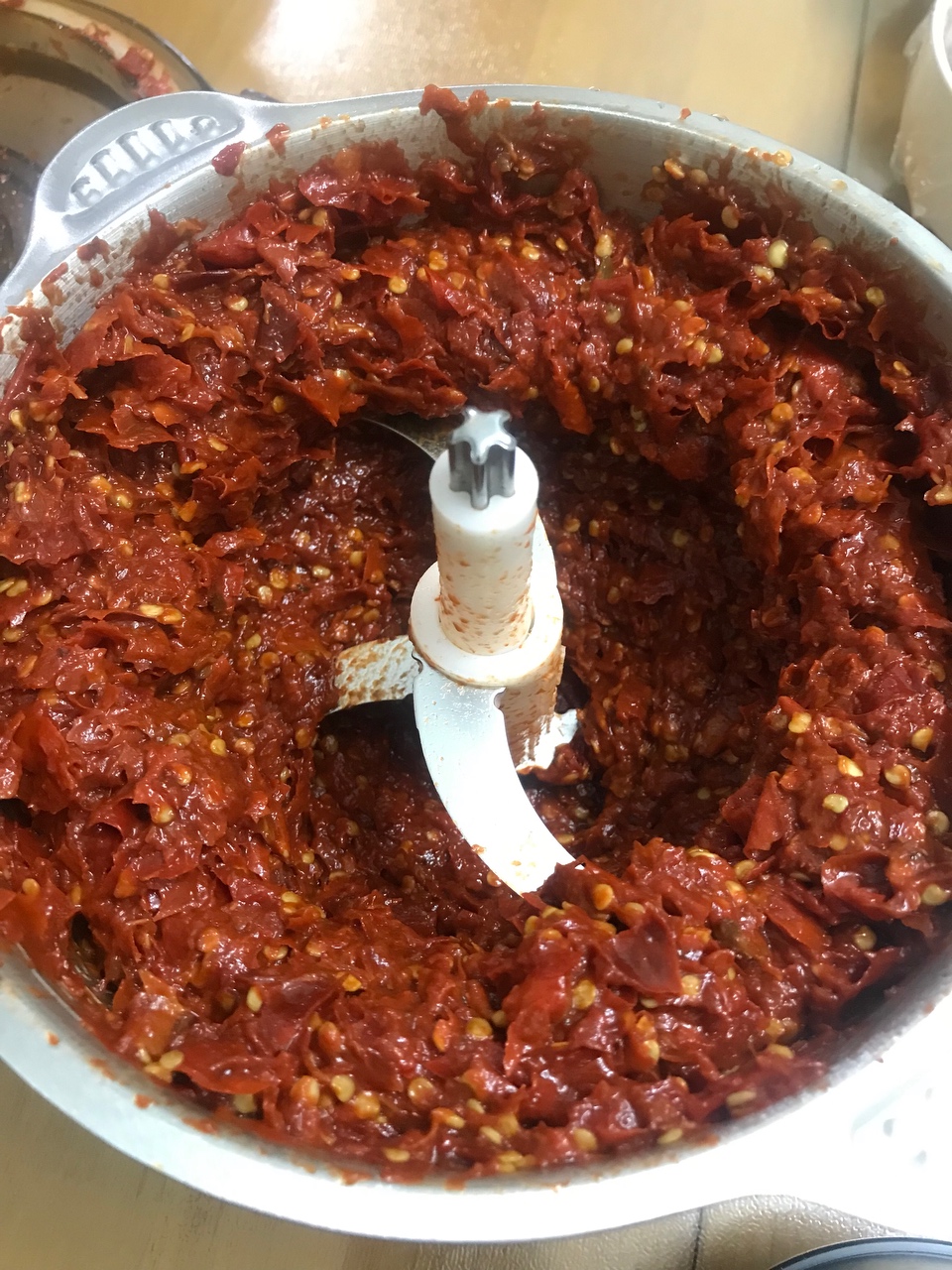 用干辣椒做出万能辣椒酱的做法 步骤7