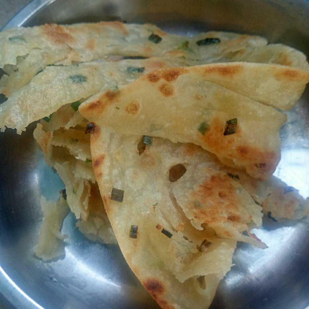 葱油饼（附详细步骤图）
