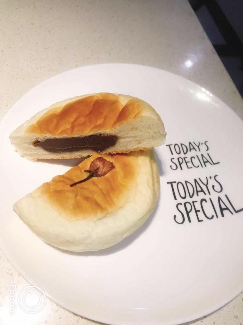 戳中少女心的日式樱花红豆包