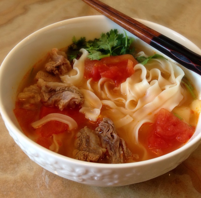 西红柿牛腩土豆
