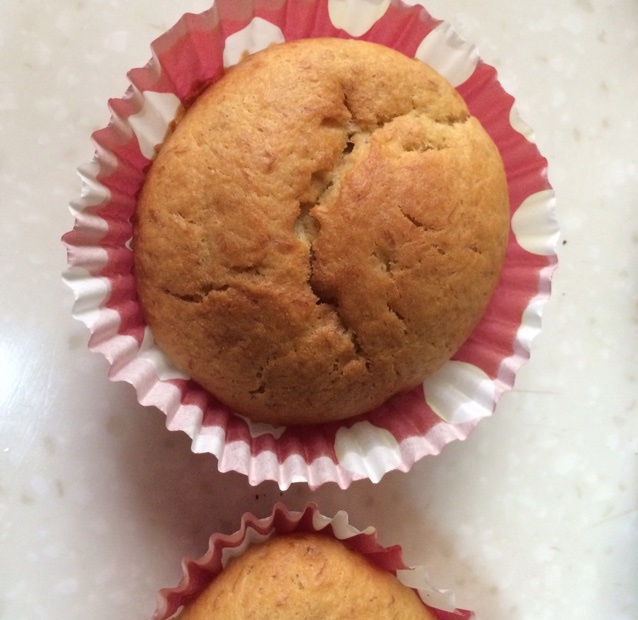 快手香蕉纸杯蛋糕