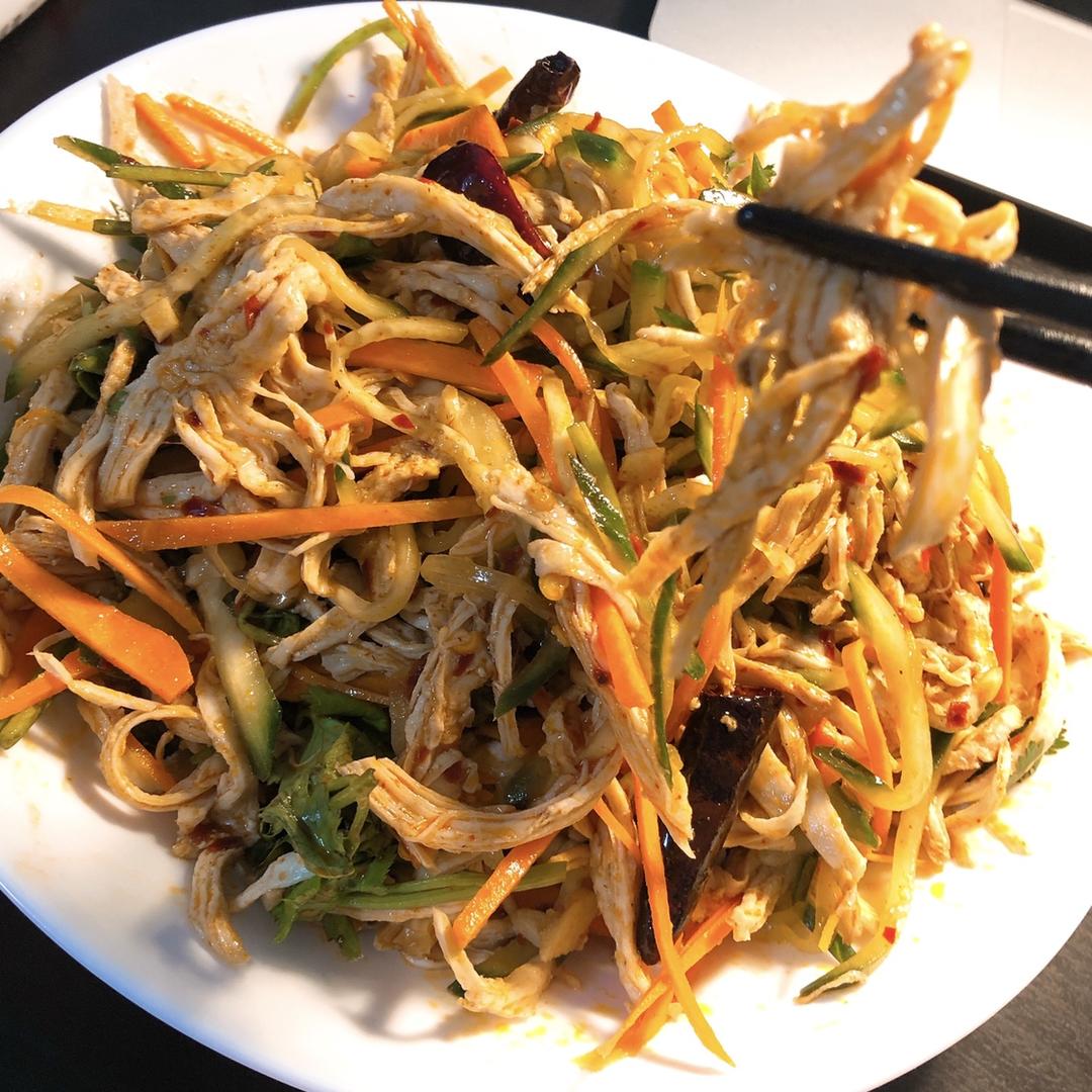 【凉拌麻辣鸡丝图片】lsy啾啾1_下厨房