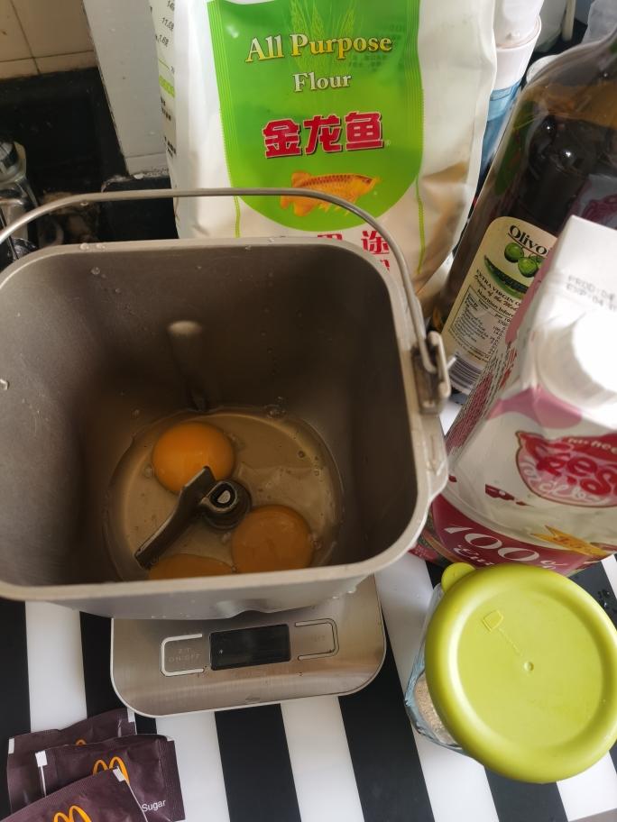 纯奶手撕吐司的做法 步骤1
