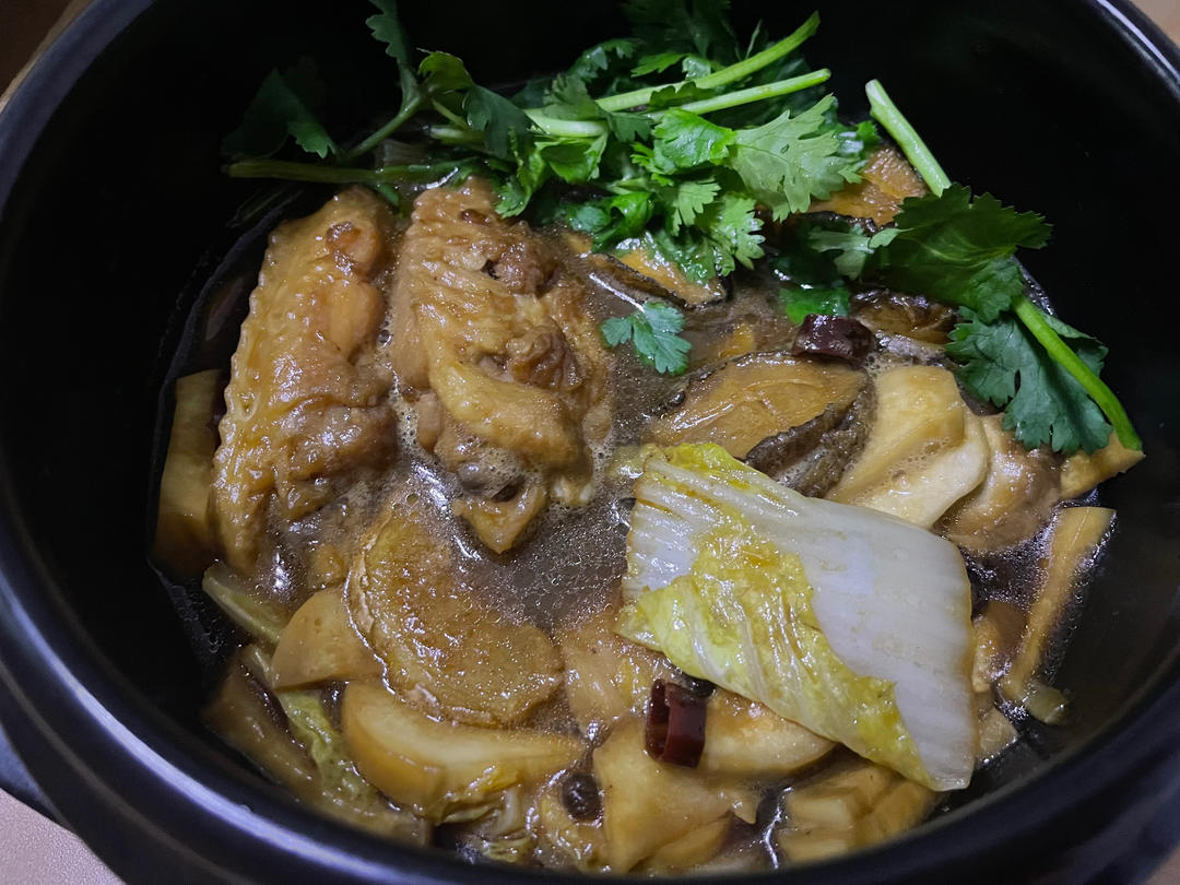 鲍鱼鸡翅煲