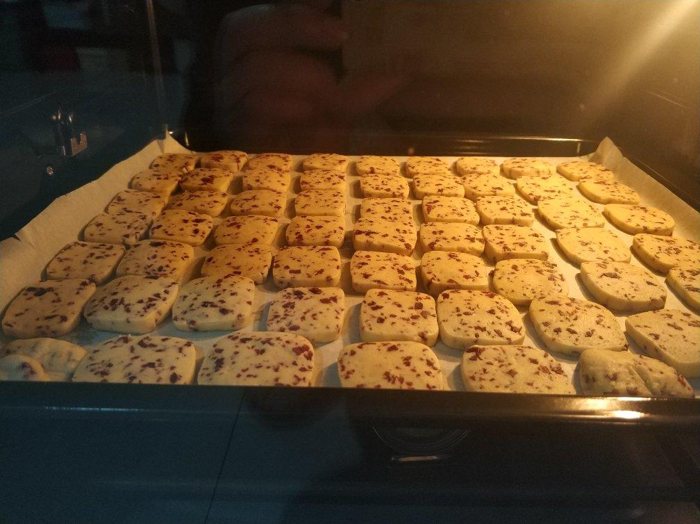 低糖少油版蔓越莓饼干