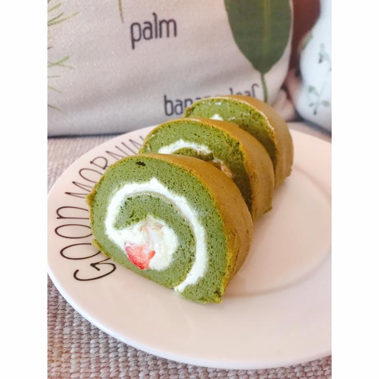 日式抹茶蛋糕卷