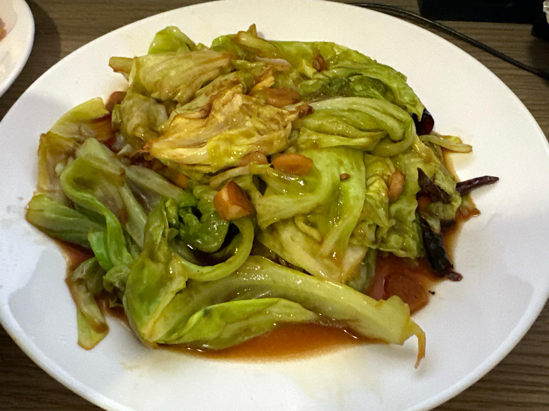 爆炒牛心菜